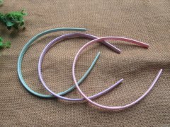 1Pc Macaron Color Thin Headbands Base Hair Bands Hair Loop 8mm