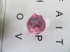 10X Pink Lead Crystal Ball for Suncatcher 30mm