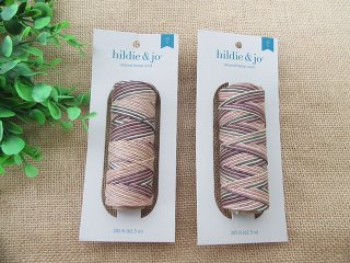 3Rolls x 62.5Meter Hemp Rope Twine String Cord Art Gift Scrapboo