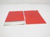 98Pcs Metallic Red Adhesive Plastic Bag Privacy Ba 14.7x9cm