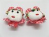 100 Craft Red cartoon girl flower ribbon 100 Craft Red cartoon girl flower ribbon