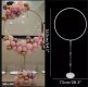 1Set Round Ballon Base Stand Circle Balloon Arch Holder Wedding