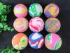 20pcs Rubber Bouncing Balls 55mm Mixed Color