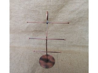 1X Metal 3-tier Jewelry Necklace Bracelet Display Rack