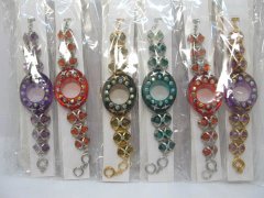 12Pcs Fashion Jewelry Watch Bracelet Mixed Color