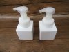 6Pcs White Comestic Shampoo Lotion Refill Press Bottle 250ml 6Pcs White Comestic Shampoo Lotion Refill Press Bottle 250ml