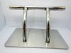 1X Stainless Steel Footrest Barbers Chair Salon Equipment Salon