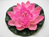 25 Floating 17cm Lotus Flower Ornament Wedding Decoration - Pink