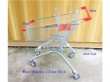 1X Supermarket Shopping Cart/Trolley 80 liter w/Brake