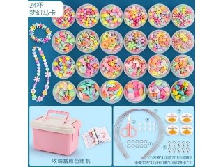 1Set DIY Beaded Bracelet Making Set Jewelry Crafting Kit