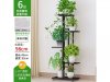 1Set Black 5 Layer 6 Multiple Potted Plant Stand Display Rack 1Set Black 5 Layer 6 Multiple Potted Plant Stand Display Rack