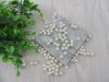 1900 Light Ivory 8mm Round Imitation Simulate Pearl Loose Beads