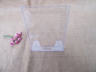 5Pcs Clear L-shape Desk Price/Menu Card Display Holder
