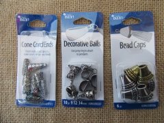 24Sheet Bead Caps Cone Cord Ends Decorative Bails Jewelry Findin 24Sheet Bead Caps Cone Cord Ends Decorative Bails Jewelry Findin