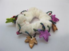 (image for) 1x12Pcs Lady's Elastic Hair Tie Scrunchies Mixed Color