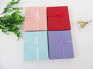 6Pcs Jewellery Display Cases Gift Boxes 16x13.5cm Mixed