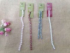 (image for) 12Sheet Glass Beads Unfinished Bracelet DIY Jewelry Making