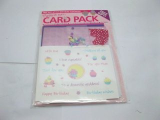 10 Sets DIY Paper Greeting Card w/Envelopes