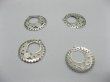 400 Metal Chandelier Round Earring Connector ac-ea119 (image for) 400 Metal Chandelier Round Earring Connector ac-ea119