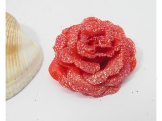 300 Red Artificial Rose Flower Head Buds 35x18mm