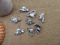 100Pcs New Ladies Hat Beads Charms Pendants Jewellery Findings 100Pcs New Ladies Hat Beads Charms Pendants Jewellery Findings