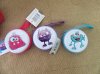 6Pcs Monster Kid's Coin Purse Hard Case Coin Bags with Zipper Mi