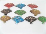 (image for) Gold Foil Glass Pendants