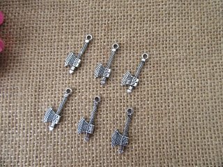 100Pcs New Pick Axe Beads Charms Pendants Jewellery Findings