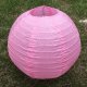 12Pcs New Plain Pink Round Paper Lantern Wedding Favor 15cm