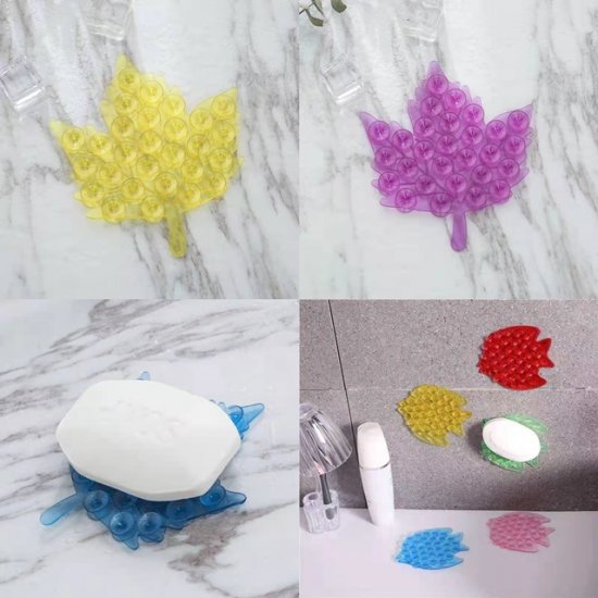 10Pcs Soap Bar Suction Pads Bathroom Kitchen Sink Use - Click Image to Close