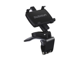 1Pc Heavy Duty Black Universal 360 Holder Stand Anywhere Clip