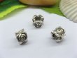 (image for) 20pcs Tibetan Silver Rose Barrel Beads European Design