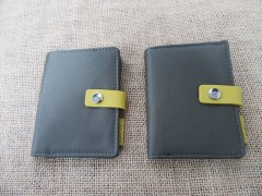 12Pcs Leatherette Card Bag with Button Purse Wallet 12Pcs Leatherette Card Bag with Button Purse Wallet