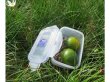(image for) 4X Portable Collection Camping Food Box Storage Container 550ML