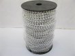 (image for) 1Roll X 50Yds Silver Color Ball Beaded Plastic Chain Craft 4mm