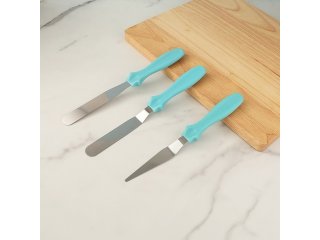 4Set x 3Pcs Small Spatula Knife Fondant Tools For Cake Icing