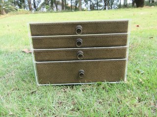 1Pc 4 Layer Acrylic Watch Jewellery Storage Box Ring Case Neckla (image for) 1Pc 4 Layer Acrylic Watch Jewellery Storage Box Ring Case Neckla