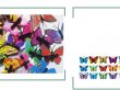1Pc Butterfly Duckclip Hair Clips Mixed Color 5x7cm