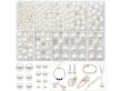 470Pcs Ivory Round Simulate Pearl Loose Beads DIY 4/6/8/10/12mm (image for) 470Pcs Ivory Round Simulate Pearl Loose Beads DIY 4/6/8/10/12mm