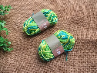 (image for) 6Pcs x 23m New Spring Color Knitting Yarn String Wool
