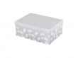 12X Gray Polka Dot Gift Box 22cm x 15cm x 8.5cm