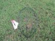 (image for) 24Pcs Metal Wreath Frame Football Shape DIY Decoration Craft