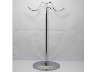 1Pc Freestanding 2-Hook Bag Display Rack Stands