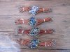6bundle x 20pcs Leather Unfinished Bracelets with Rock Stone Chi 6bundle x 20pcs Leather Unfinished Bracelets with Rock Stone Chi