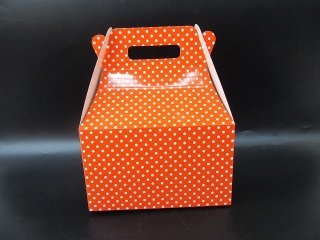 15Pcs Orange Dot Paper Cake Gift Bomboniere Boxes Wedding Favour (image for) 15Pcs Orange Dot Paper Cake Gift Bomboniere Boxes Wedding Favour