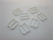 (image for) 500Pcs White Garter & Bra Strap Sliders 10mm