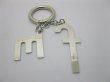 10Pcs Sliver Key Ring Key Chain Father & Mother Symbol (image for) 10Pcs Sliver Key Ring Key Chain Father & Mother Symbol