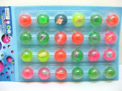 (image for) 24 Bouncing Balls with Animal Inside 30mm Mixed Colour