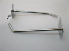 50 Metal Apple Slatwall Mesh Hooks 14.50cm 50 Metal Apple Slatwall Mesh Hooks 14.50cm