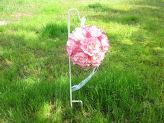 (image for) 4Pc HighQuality Garden Single Shepherd Hook Wedding Crook Holder